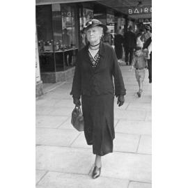 Mrs Wellwood Walking Though Hastings