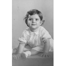 Studio Portrait of a Young Girl