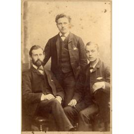 Studio Portrait of Three Men