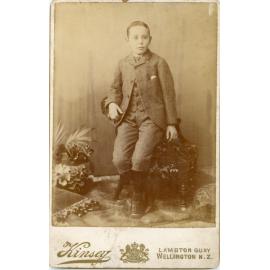 Studio Portrait of a Boy