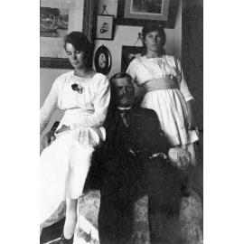 Portrait of a Man and Two Young Women