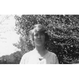 Woman in Garden