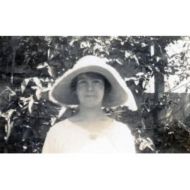 Portrait of Woman Wearing Hat
