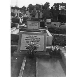 Headstone of Ambrose Wellwood
