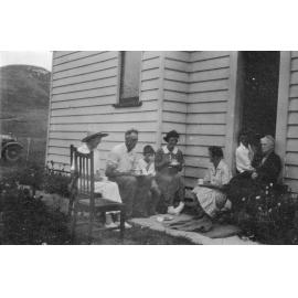 Group Portrait on Doorstep