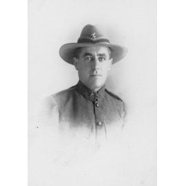 Portrait of WW1 Soldier