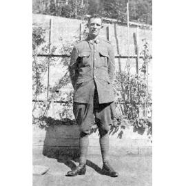 Roy Wellwood in NZ Expeditionary Forces Uniform, WW1