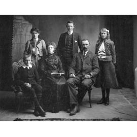 Studio Portrait of the Wellwood Family