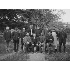 Outdoor Group Portrait with Roy Wellwood