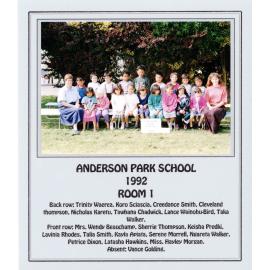 Anderson Park School Room 1 1992