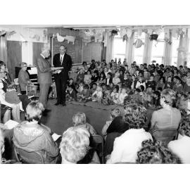 School Assembly at School Opening 1970