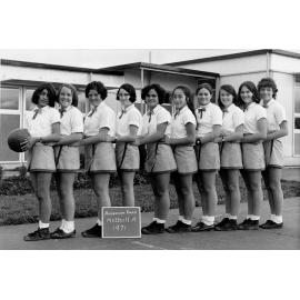 Anderson Park School Netball A 1971