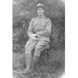 Portrait of WW1 Soldier