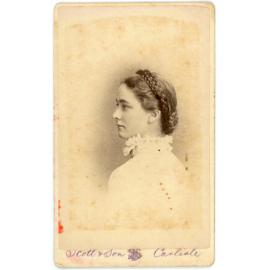 Portrait of Gertie Hudson