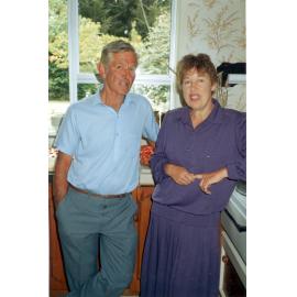 Mr Ward and Jan Grahame