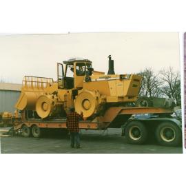 Front Loader on Trailer