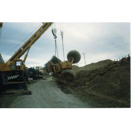 Crane Lifting Construction Machinery