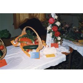 WDFF Floral Arrangements and Vegetable Baskets