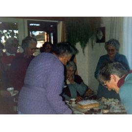 Ena Strudwick with Cake