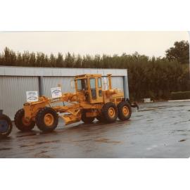 Champion Road Grader on Display