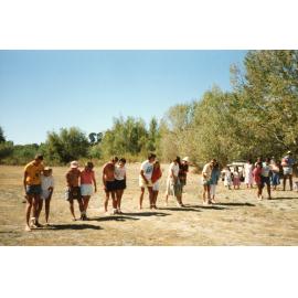 Group Preparing for a Race