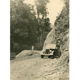 Car on Road to Waikaremoana