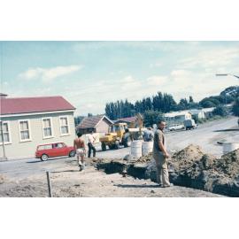 Laying Water Pipes, Havelock North