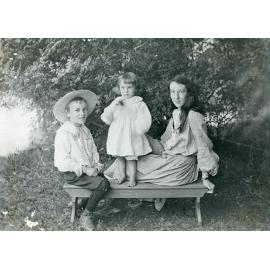 Portrait of Zoe, Denys and Meyric Williams