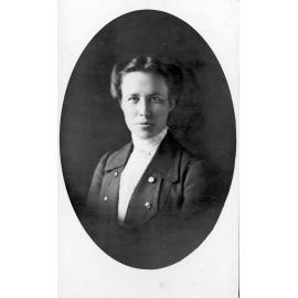 Studio Portrait of Young Woman