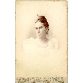 Studio Portrait of Young Woman