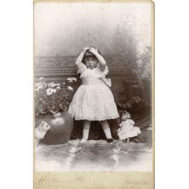Studio Portrait of a Young Girl