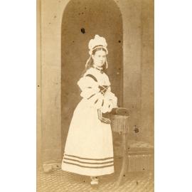 Studio Portrait of a Young Woman