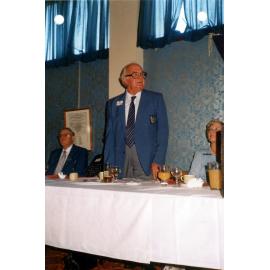 Lloyd Morgan Addressing Anniversary Celebrations