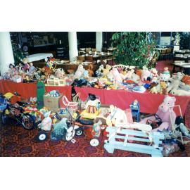 Donated Toys, Games and Bikes