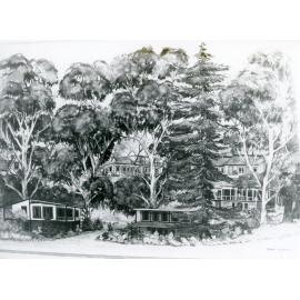 Concept Drawing of Whare Ra Subdivision