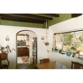 Dining Room and Kitchen at Whare Ra, 1983 