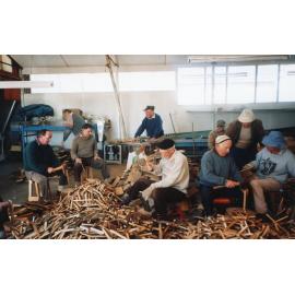 Chopping Kindling Wood