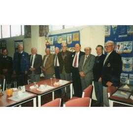  New Board Installed by Past District Governor Kevin Crawley 1995