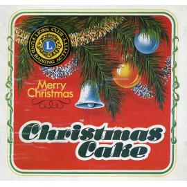  Christmas Cake Label