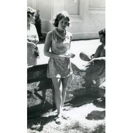 Young Woman at Outdoor Event