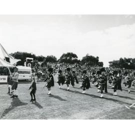 Pipe Band in Procession