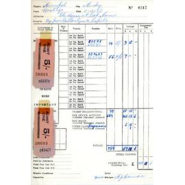 Tickets and Receipt: The House at Pooh Corner