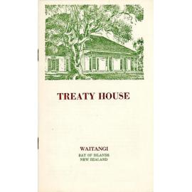 Treaty House Booklet, Waitangi, Bay of Islands, New Zealand