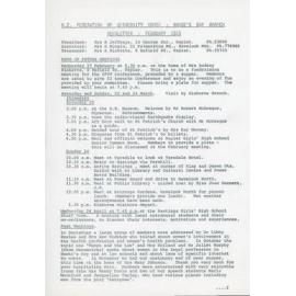 New Zealand Federation of University Women - Newsletter February 1985