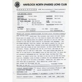 Pakeke Lions Club Newsletter