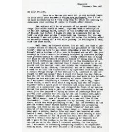 Letter from Frederick John Tiffen