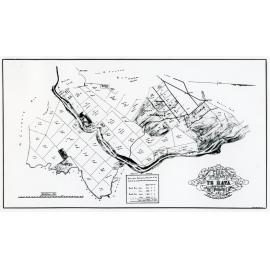 Map of Te Mata Property Belonging to John Chambers