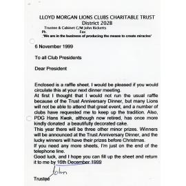 Lloyd Morgan Lions Clubs Charitable Trust