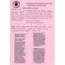  Bulletin August 1999