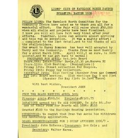 Bulletin Easter 1996